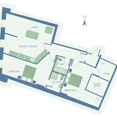 Minster View Penthouse Lejlighed *